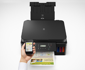 เครื่องพิมพ์อิงค์เจ็ทออลอินวัน Canon G6080 พร้อมระบบพิมพ์ไร้สาย พิมพ์สองหน้าอัตโนมัติ และถังหมึกความจุสูง MegaTank - Product Image 6