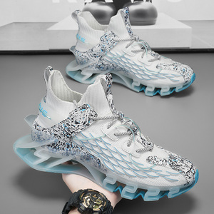 Zapatos de Hombre de Alta Calidad Hechos a Medida, Transpirables, Ligeros, de Malla, Cómodos, Antideslizantes, para Caminar, con Diseño Moderno y Vanguardista - Product Image 2