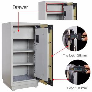 Weierxin Factory Steel Classic Home Bank Office Using with Digital Combination <b>Lock</b> Money Document Deposit <b>Safe</b> <b>Box</b> - Product Image 2