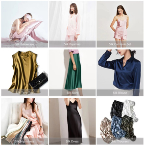 Gonna a collo a V stampata a pois blusa con chiusura in vita e Top in seta con fiocco sottile con stampa camicia da donna in seta - Product Image 5