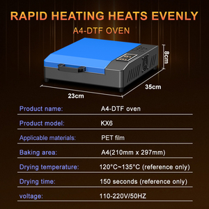 Colorsun New Arrival Oven Customized Color Pet Film Dryer Heating Drying DTF Curing Oven Machine DTF Oven - Product Image 2