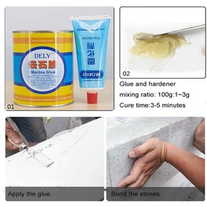 Giá Rẻ Polyester Rắn Màu Be Đá Cẩm Thạch Keo Cho Đá Cẩm Thạch Và Đá Hoa Cương Đá Cẩm Thạch <span class=keywords><strong>Mastic</strong></span> Keo - Product Image 5