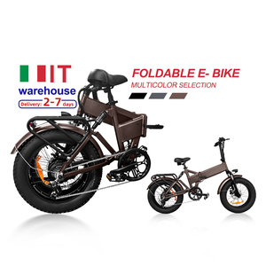 Bicicleta Eléctrica Plegable con Cuadro de Aleación de Aluminio, 48V 17.8AH 250W/500W/750W, Neumáticos Gruesos de 20 Pulgadas, Motor sin Escobillas, ¡Oferta! - Product Image 3