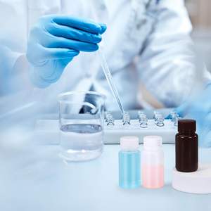 Atacado Laboratório Use Wide Mouth Plastic Reagent Garrafas para Liquid Sample Storage - Product Image 4