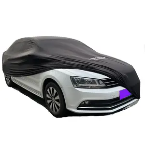 Custom Fit Stretch Soft Fleece Lined Fabric Car Body Cover Breathable And Washable Indoor Cover For Chevrolet Vehicles