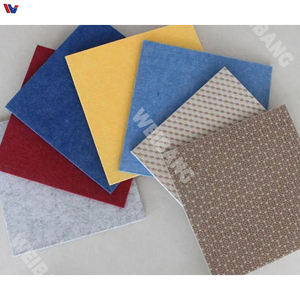 Absorbeur acoustique moderne en fibre de polyester écologique et facile à nettoyer avec design graphique pour salle de musique d'école internationale indonésienne - Product Image 3