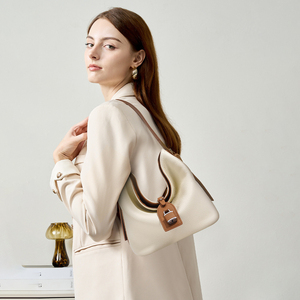 Bolso de Mano de Lujo para Mujer, Diseño de Litchi, Cuero de Primera Calidad, Tipo Tote, Portátil, de Hombro o Cruzado - Product Image 3