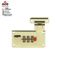 Serrures de valise OEM colorées en zinc, élégantes, antivol, sécurisées, à code réinitialisable pour bagages, boîtes à bijoux, accessoires de sacs