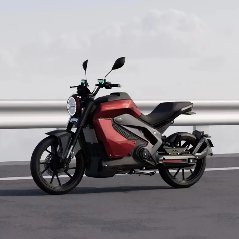 À la mode elektrikli motosiklet moto électrique 4000w puissant sport de course batterie au lithium scooter électrique moto