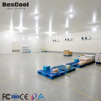 Projet de chambre froide modulaire de grande capacité pour le stockage et la distribution de fruits et légumes