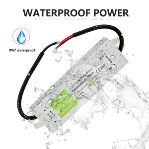 <strong>LED</strong> <strong>Strip</strong> Switch <strong>Power</strong> Supply 90-250V AC to DC 12V 0.83A Max 10W Electronic Driver Transformer Converter <strong>Adapter</strong> IP67 Waterproof - Product Image 4