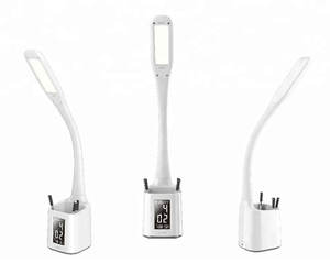 Beautiful White 3d desk lamp adjustable with Pen Holder - Product Image 5