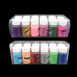 Polvo de purpurina de fábrica, 24 colores, 20g, purpurina para resina epoxi, purpurina para uñas al por mayor, relleno para resina UV DIY - Product Image 6