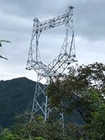 Télécommunications Celosa Lattice 225kva Lignes de transmission d'énergie Tours en acier Pylne Tlcom