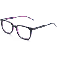 Monture de lunettes optiques classiques rectangulaires et rondes Elan Optical RD26118 en acétate, monture complète unisexe, écologique, vente en gros