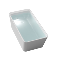 Baignoire en acrylique autoportante | Piscine froide autonome pour la salle de sport et la maison | Solution de récupération rentable