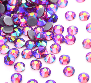 Vendita all'ingrosso della fabbrica <span class=keywords><strong>gioielli</strong></span> Ss10ss12 di alta qualità AB Color Hot Fix strass di cristallo di strass - Product Image 1
