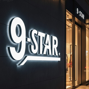 Letrero LED <span class=keywords><strong>Acrílico</strong></span> Personalizado con Logotipo Comercial, Letras Publicitarias Interiores, Canal 3D Impermeable <span class=keywords><strong>para</strong></span> <span class=keywords><strong>Negocios</strong></span>, <span class=keywords><strong>Letreros</strong></span> LED con Iluminación Frontal - Product Image 1
