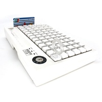 Teclado de Caja Registradora para Sistema POS Programable KB-78S, Precio de Fábrica al por Mayor, USB, LED, Impermeable, Diseño Mini