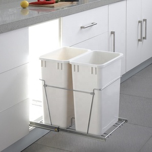 Accesorios para armario de <span class=keywords><strong>cocina</strong></span>, contenedores de cera de color blanco, cierre suave - Product Image 1