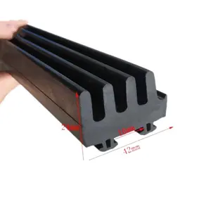 黑色定制三元乙丙橡胶异型橡胶密封条，适用于不同尺寸