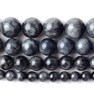 Prix usine pierre naturelle <span class=keywords><strong>oeil</strong></span> <span class=keywords><strong>d</strong></span>'<span class=keywords><strong>aigle</strong></span> entretoise ronde perle en vrac pour la fabrication de bijoux 6-12 MM bracelets à bricoler soi-même accessoires en gros - Product Image 5