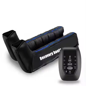 Migliore fabbrica 6 camere 5200mAh Logo personalizzato pompa ad aria pressione pressione di compressione stivali di recupero piena gamba massaggiatore macchina - Product Image 4