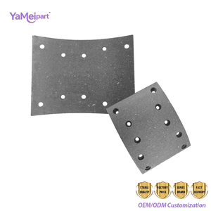 Doublure de frein OEM Standard 81502210540 WVA 19579 19580 pour camion lourd et <span class=keywords><strong>remorque</strong></span>, essieux avant et arrière, Afrique Algérie - Product Image 2