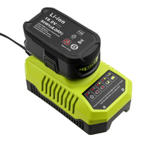 Pengisi Daya Baterai untuk Ry Obi 14.4v 18v Adaptor Pengisi Daya Baterai untuk Bor Tanpa Kabel P115