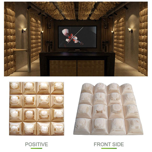 Tùy Chỉnh 12Mm 16Mm Dày Âm Thanh Khuếch Tán Gỗ Acoustic <span class=keywords><strong>Panels</strong></span> - Product Image 5