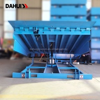 Niveleur de quai hydraulique fixe de 10 tonnes pour la manutention des matériaux, rampe de chargement de conteneurs pour le déchargement