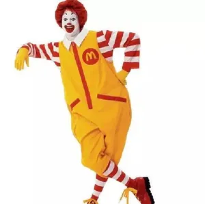 Anime Halloween Carnaval Party Funny Stage Costume Sutra Clown <span class=keywords><strong>Donald</strong></span> Cosplay Costume Ronald Masquerade Party Character Suits - Product Image 2