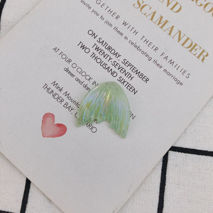 Resin Fishtail Shape Clear Bulk Plastic Beads Chain 27*26mm Bright <b>Acrylic</b> Beads for Bracelet Necklace Jewelry <b>Pen</b> Making - Product Image 4