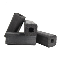 Charbon de bois dur fabriqué à la machine, sans fumée, haute température, durée de combustion de 4 à 5 heures, >90% de carbone, faible teneur en cendres et en matière volatile <2%