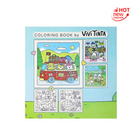 Set de Libros para Colorear con Diseños Cristianos para Niños, Impresos en Papel Recubierto