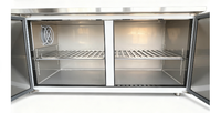 Réfrigérateur de comptoir de cuisine commerciale à refroidissement par air 290L-510L, équipement de restauration adapté aux restaurants