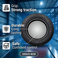Pneu radial de secours 175/70R14 avec moyeu lesté, ajustement universel pour Wuling Rongguang Small Card