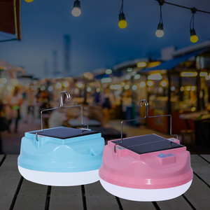 Lámpara LED Solar Multifuncional de Alta Calidad, Linterna LED Recargable para Iluminación de Camping al Aire Libre - Product Image 4