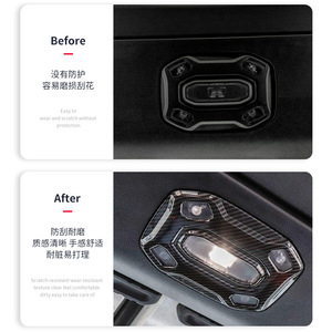 Jeep Wrangler Roof Light Cover Trim Panel ABS Adhesive Dashboard <b>Interior</b> <b>Accessory</b> 18-23 JL JLU - Product Image 2