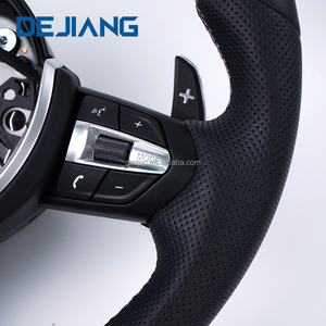 พวงมาลัยรถสปอร์ตรูปตัว M พื้นเรียบพวงมาลัยรถสำหรับ <span class=keywords><strong>BMW</strong></span> X1 <span class=keywords><strong>X2</strong></span> X3 F30 F10 F21 F22 F15 F16 F45 E70 E90 E84 E71รุ่น E92 - Product Image 5