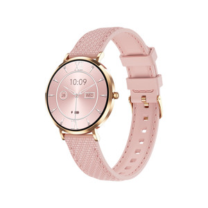 Eseed T8 MINI <span class=keywords><strong>Smartwatch</strong></span> Da donna schermo HD AMOLED 1.19 pollici Ultra-sottile <span class=keywords><strong>in</strong></span> <span class=keywords><strong>acciaio</strong></span> <span class=keywords><strong>cinturino</strong></span> per dormire Tracker donna Sport Reloj Da Fit - Product Image 4