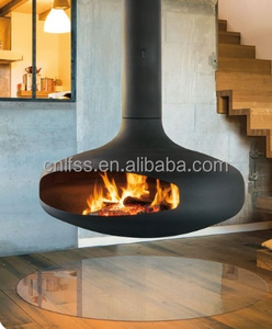 Caminetto a Legna Sospeso Personalizzabile con <span class=keywords><strong>Canna</strong></span> <span class=keywords><strong>Fumaria</strong></span> per Soggiorno a Prezzo di Fabbrica - Product Image 6