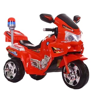 Venta al por mayor, juguetes para niños rentables, motocicletas de patrulla de policía de tres ruedas con luces, juguetes para niños, coche para niños - Product Image 1
