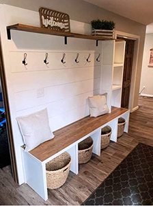 Support mural en métal pour meubles sur mesure WEKIS, étagère en fer, support triangulaire en forme de L à 90 degrés, capacité de 75 lb, revêtement en poudre - Product Image 4