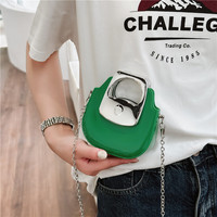 Sac à main à chaîne tendance avec logo personnalisé, petit sac à main pour femme, nouveau style, mini sac bandoulière