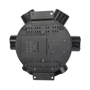 Luces Láser DJ RGBW de Seis Brazos con Efecto Ojo de Abeja Vajra, Cabezal de Haz de 6 Brazos, Blanco Cálido y Rojo, Modo de Control DMX512 para Escenarios - Product Image 4