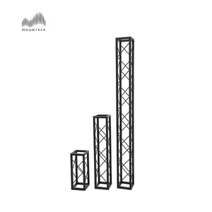 铝合金黑色方盒支架交易会施工活动桁架便携式舞台照明桁架