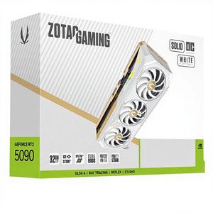 Tarjeta Gráfica de Escritorio ZOTAC GeForce RTX 5090 SOLID de 32GB, 2026, Garantía de 2 Años, Origen Estadounidense, Nueva - Product Image 1