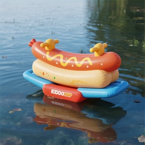 Kiddohop Totter d'<span class=keywords><strong>eau</strong></span> gonflable en PVC personnalisé-Utilisation en extérieur 100-500kg Capacité de moins de 5 passagers - Product Image 4