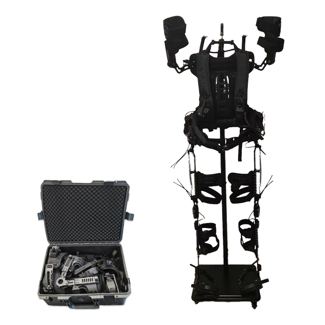Adjustable Emergency Rescue Exoskeleton Robot for Fire Forest Fire Fighting for Face Body Wrist Power Unit Passive Mechanical